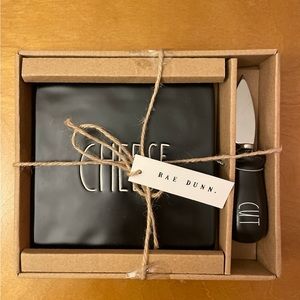 NIB. 2-pc Rae Dunn Cheese Serving Tray Set